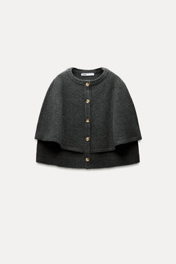 KNIT CAPE JACKET - Zara фото 7
