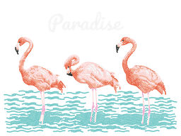 Кристальная (алмазная) мозаика ФРЕЯ ALPD-108 на подрамнике Тропический рай 40 х 30 см