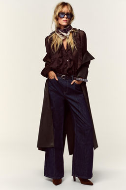 RUFFLED BLOUSE - Zara фото 9