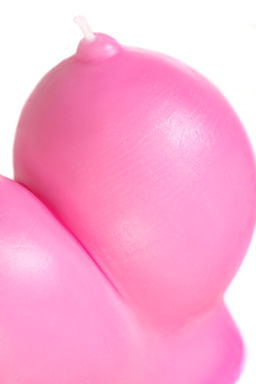 Свеча Pecado BDSM Сиськи, розовая, 150 гр.