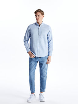 Regular Fit Uzun Kollu Arm?rl? Erkek G?mlek