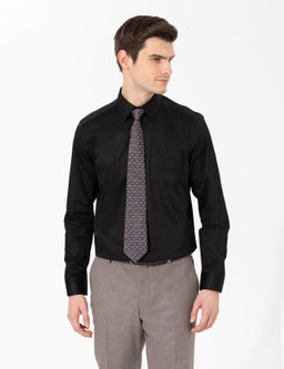 Siyah Regular Fit Uzun Kollu Klasik G_mlek - Pierre cardin фото 2