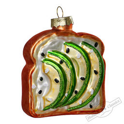 Тост с сыром и авокадо (стекло) 7,5х3,5х8 см
