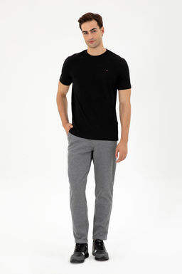 Мужская черная базовая футболка Неожиданная скидка в корзине - U.s. polo assn фото 4