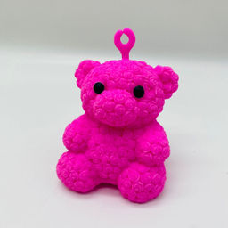 Мякиш антистресс Медведь роза 12 шт в уп - Storyland фото 7