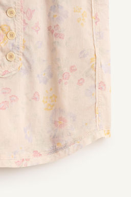 SLVLSS FLWRS SHRT / Crudo - Zara фото 7
