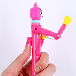 Цена за 24 шт. Ручка - прикол «Котик», боксёр, синие чернила, МИКС