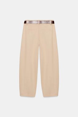 PANTAL?N GLOBO CINTUR?N / Arena - Zara фото 5