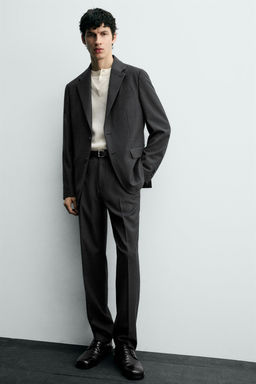 WOOL SUIT TROUSERS - Zara фото 6