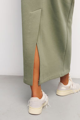 Юбка длинная макси с разрезом 388KHK