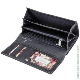 Большой женский кожаный кошелек Sergio Valentini СВ 8138-002 фото 2