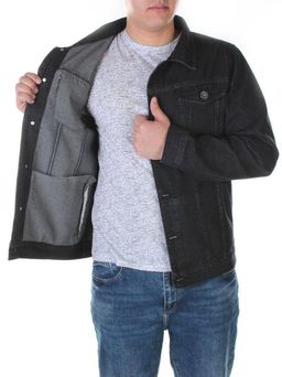 VH5915 DK. GRAY Куртка джинсовая мужская VH JEANS - Фабричный китай фото 8