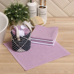 Набор махровых декоративных салфеток Этель Геометрия 30х30см-5шт, 100% хлопок