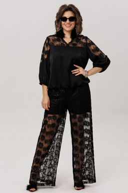 Блуза ANELLI 1790 черный бриллиант