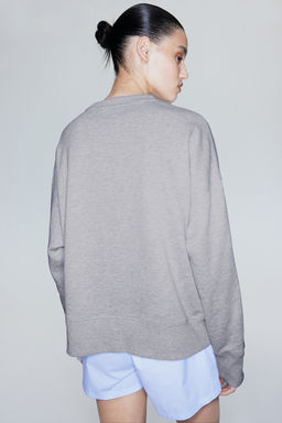 Sudadera oversize con estampado - H&m фото 4