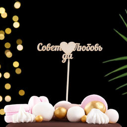 Цена за 7 шт. Топпер Ассорти, МИКС в фасовке 7 разных, Дарим Красиво  фото 6