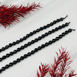 Бусины для украшений из черного Агата