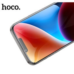 Защитное стекло Hoco для Iphone 15 Plus/16 Plus, Full-screen, 0.4 мм, полный клей