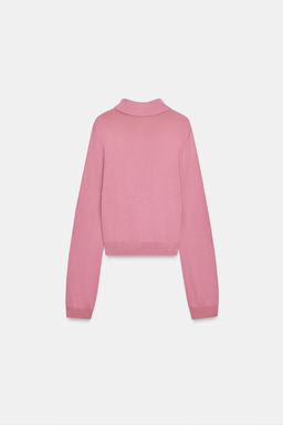 POLO PUNTO LISO / Rosa palo - Zara фото 2