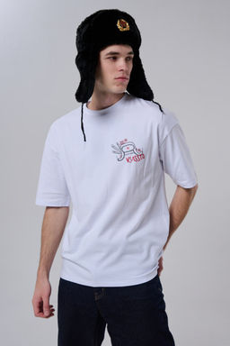 8579 футболка оверсайз мужская