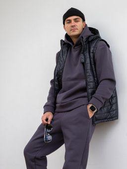 Мужской Мужской спортивный костюм БТ010, темный-графит от Спортсоло - Sportsolo фото 4