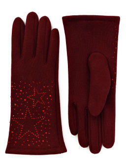 Перчатки жен Labbra LB-PH-87 bordo