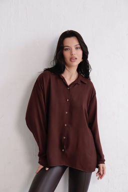 11182 Рубашка коричневая - Martichelli фото 14