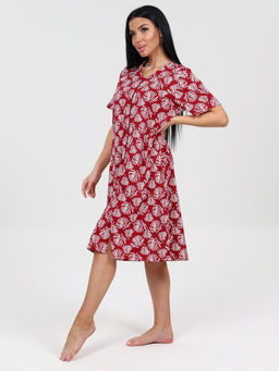 1501 ХАЛАТ ЖЕНСКИЙ (Красный) - А-дина фото 4