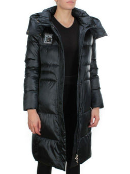 9110 DARK GREEN Пальто зимнее женское FLOWERROVE (200 гр. холлофайбера) - Fashion фото 9