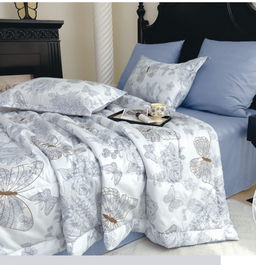 Одеяло Boris с простыней и наволочками Двухсторонний Страйп-сатин ODBORDSS014 Евро