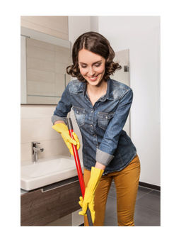 Перчатки Супер Грип с хлопком S