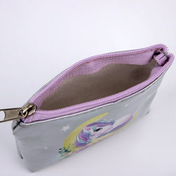 Кошелёк детский «Единорог на луне», 11×8.5×2 см