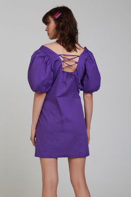 Платье-мини со шнуровкой - Incity фото 5