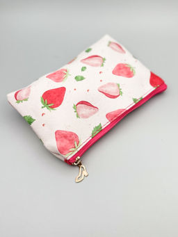 Sunflower Набор косметичек с принтом Клубнички 01 TY, 3 шт., розовый