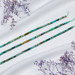 Бусины для украшений из Хризоколлы