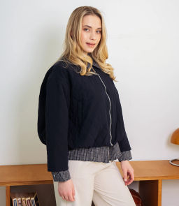 Куртка #КТ66199, тёмно-синий - Dommod фото 2