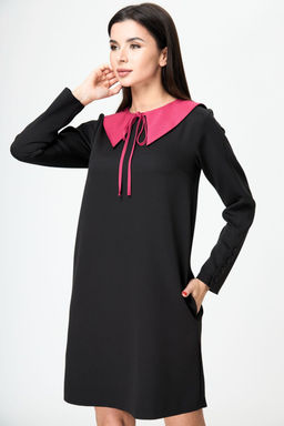 Платье ANELLI 1184 черный  фото 6