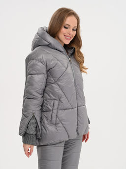 КУРТКА М-544 СЕРЫЙ - А+б коллекция фото 12