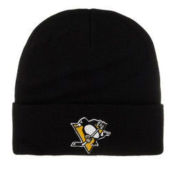 Шапка AMERICAN NEEDLE арт. 21019A-PPN Pittsburgh Penguins Cuffed Knit NHL (черный)