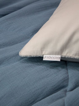 Muslin & Satin Solid color (деним бежевый) комплект