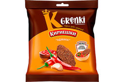 Цена за 5 шт.Кириешки, гренки со вкусом Аджика и соусом Heinz Сальса жгуче-острым, 70 г