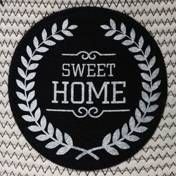 Корзина для хранения LaDо́m Sweet home, ручное плетение, 31×31×24 см, белая