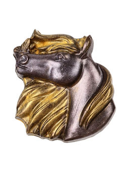 Шоколадная фигурка Лошадка с бабочкой, кондитерская глазурь, 100 г