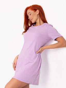 Платье женское кашкорсе "ДОРА2" СИРЕНЬ