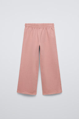 PLUSH HOODIE AND WIDE-LEG TROUSERS SET - Zara фото 21