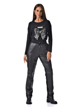 Утепленные Брюки еврофлис +плащевка - А+б коллекция фото 19