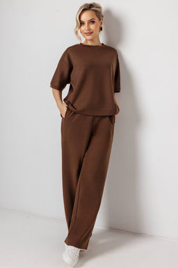 Блузка женская 4482Т/03/Коричневый