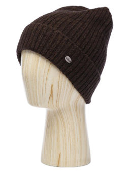 Шапка жен. шерсть + акр LB-J440013 black melange