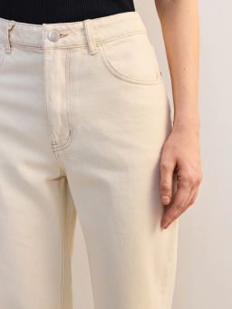 Прямые джинсы с высокой посадкой ZR2605092317-2 / Zarina