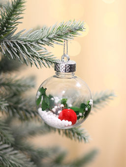 Ёлочные игрушки Левин, шары новогодние, d=6 см, набор 6 шт. - Зимнее волшебство фото 6